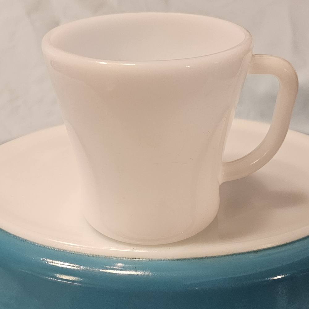 White Fireking D Mug